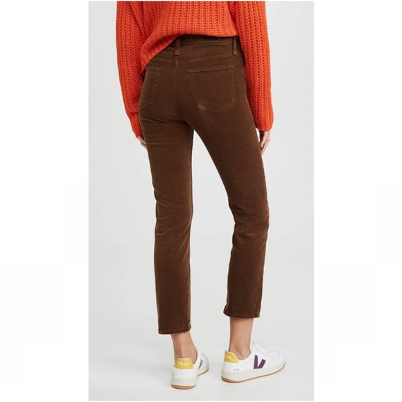 Ag Adriano Goldschmied Isabelle Button Up Corduroy Pants - Picture 11 of 11